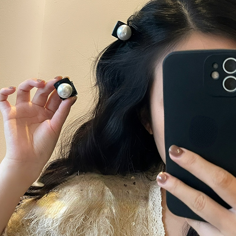 ⚡Kẹp Tóc Đính Ngọc Trai Phong Cách Retro Cho Nữ