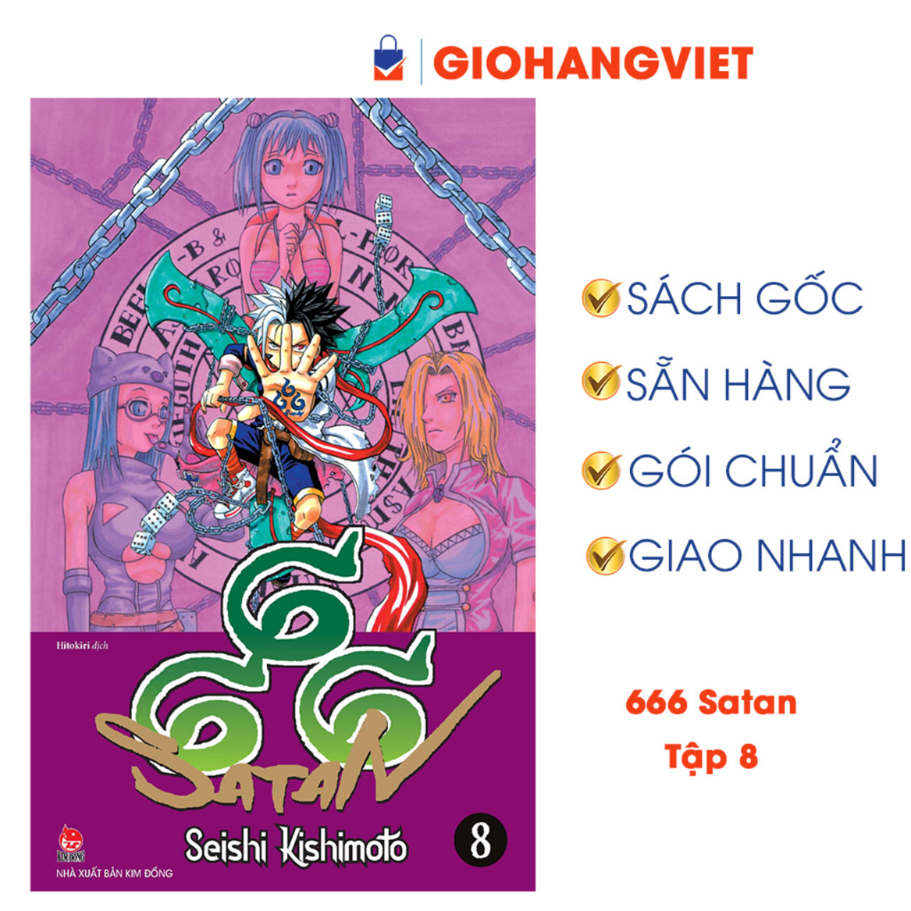 Truyện tranh 666 Satan Tập 8