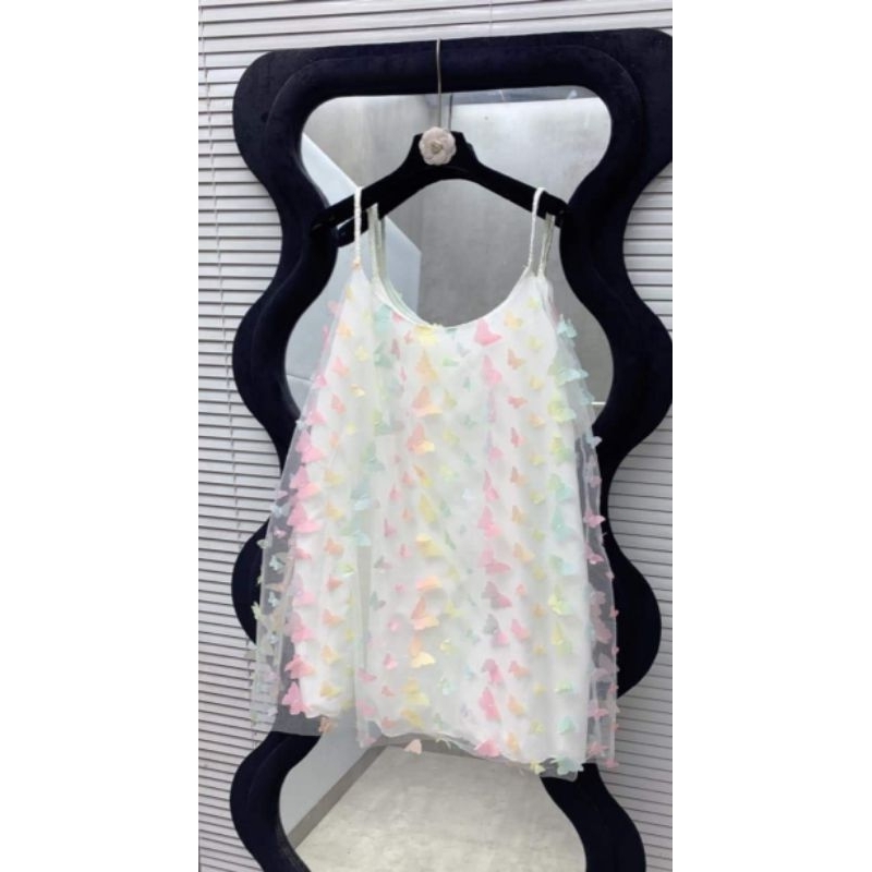 Áo Váy 2 dây bướm xinh