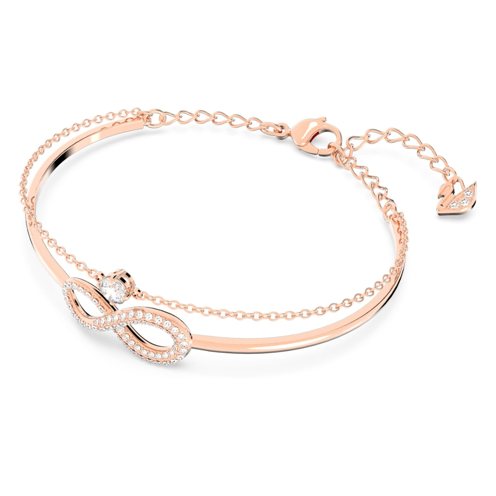 Vòng tay nữ Swarovski Infinity bangle 2037RG