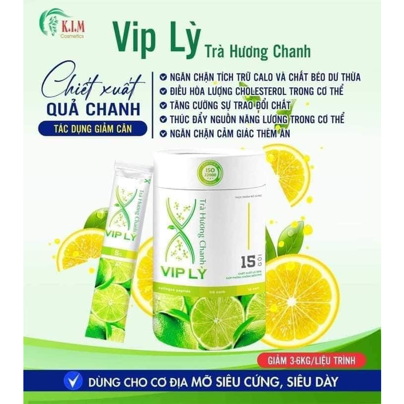 Trà Giảm Cân Hương Chanh VIP LỲ
