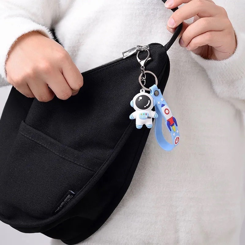 Móc Khóa Phi Hành Gia Thiết Kế Dễ Thương, Đáng Yêu