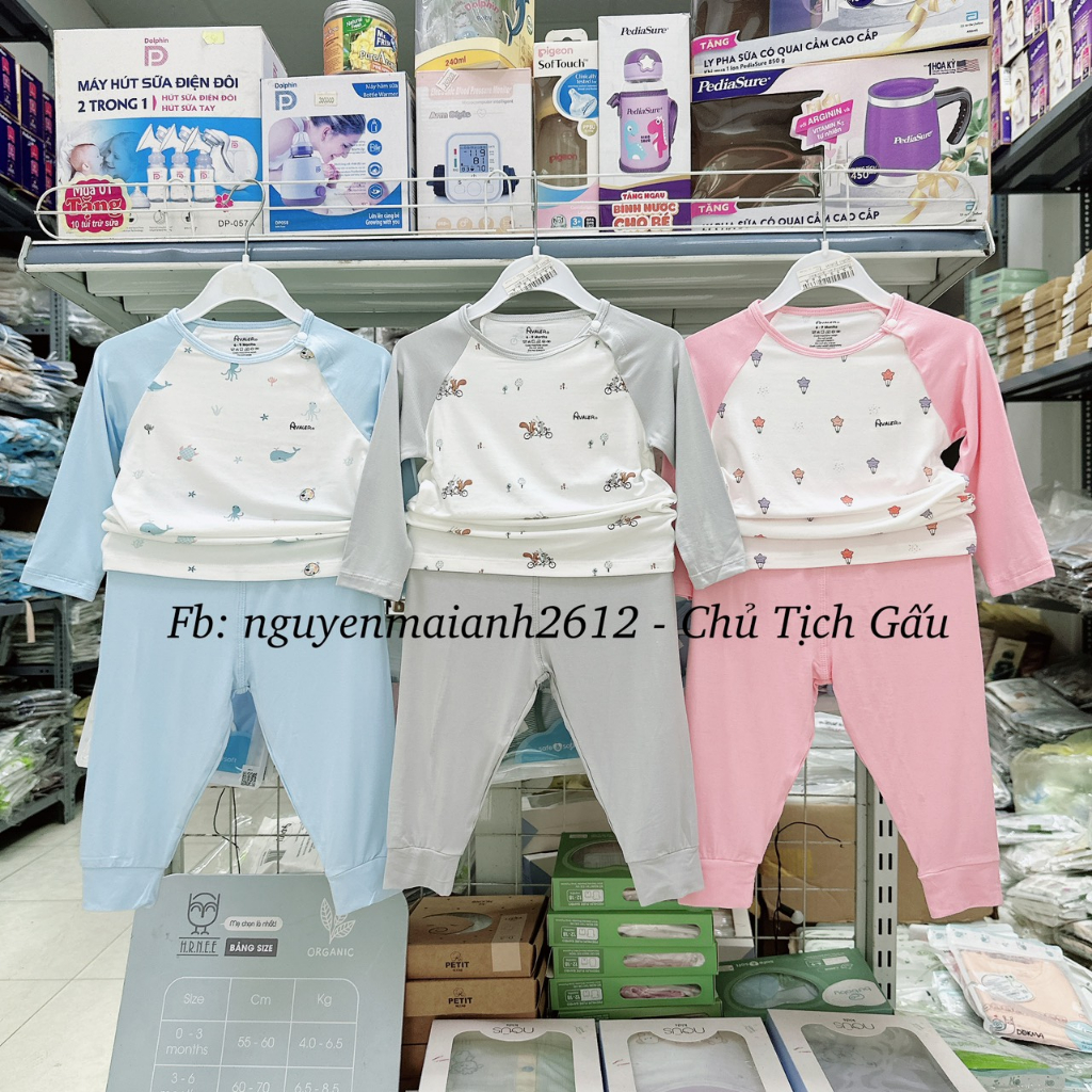 Bộ quần áo cho bé hãng Avaler chính hãng