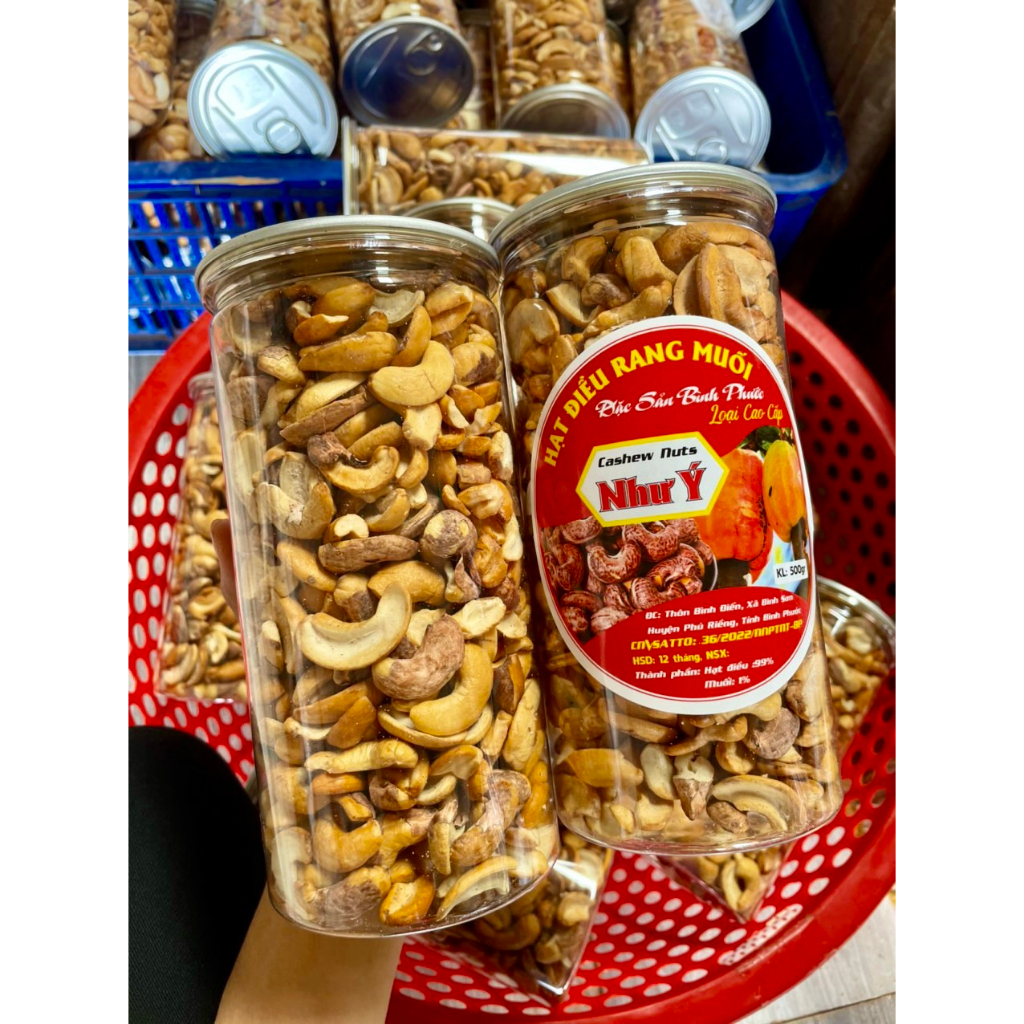 HẠT ĐIỀU BỂ RANG MUỐI NGON GIÒN RẺ NHƯ Ý NUTS