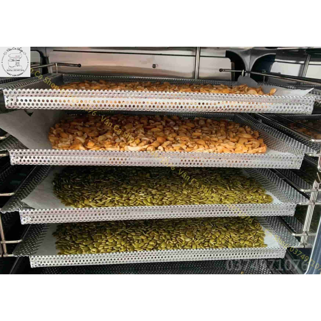 Lò nướng đối lưu JIEGUAN 120L nướng 4 khay 40x60cm