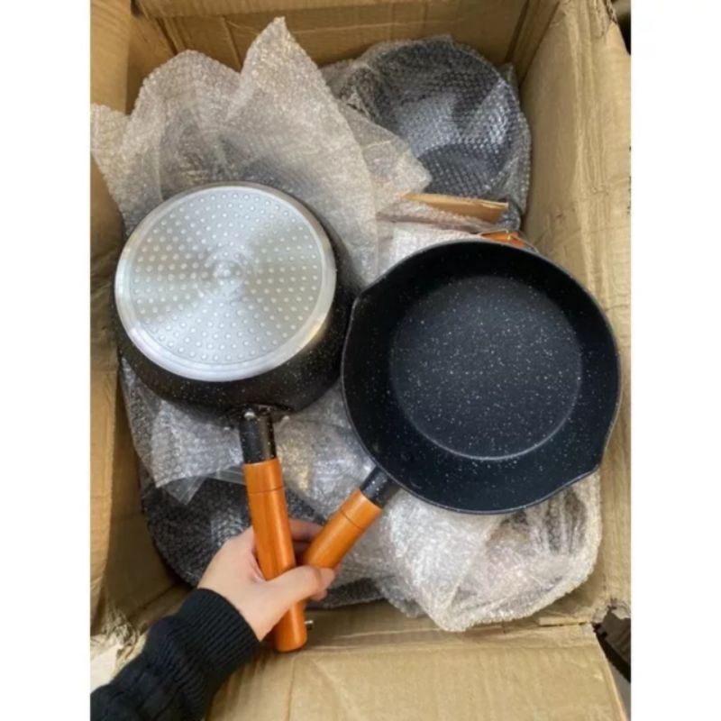 Chảo chống dính đáy sâu lòng