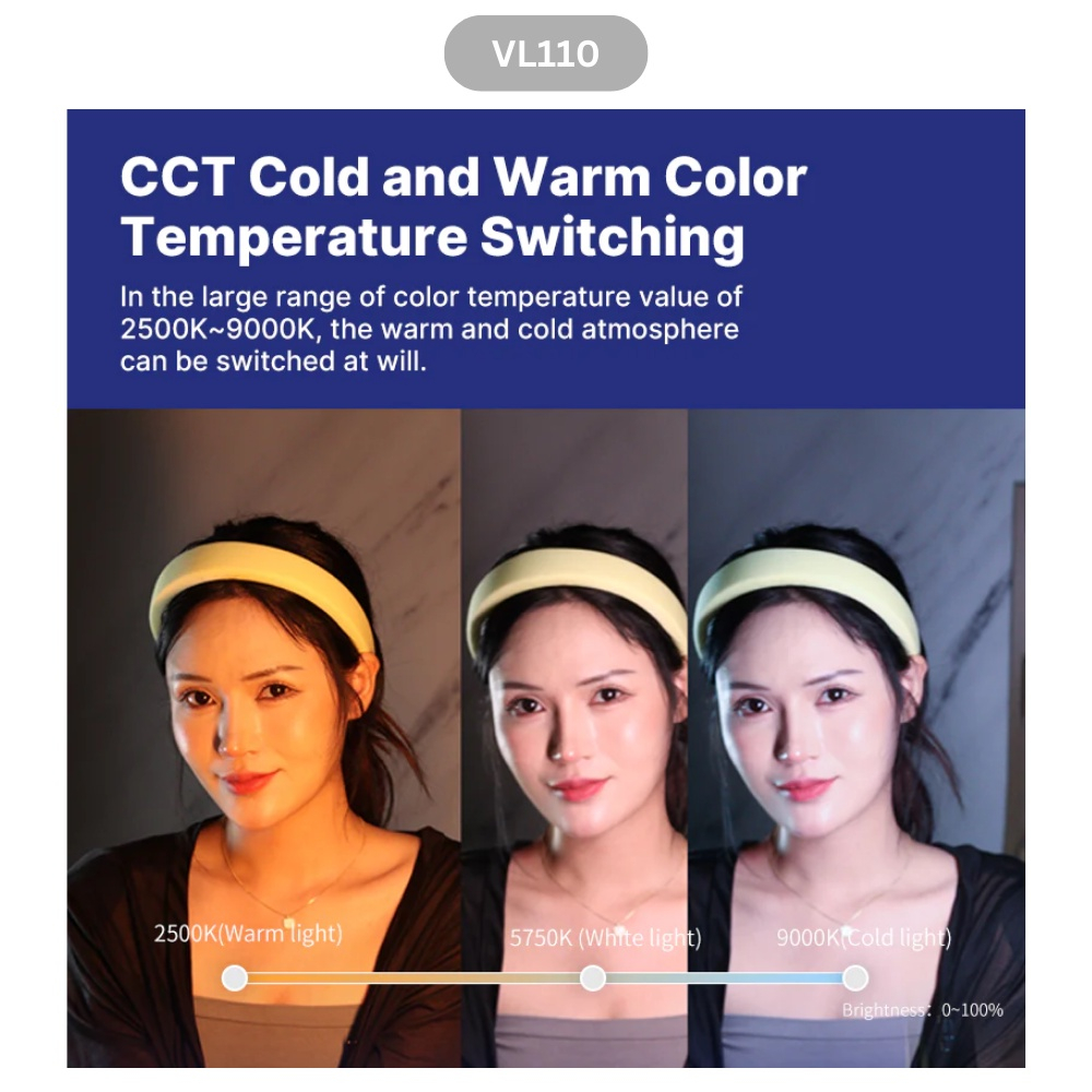 ULANZI VL110 RGB / VL119 RGB  - Đèn Ống Từ Tính Đổi Màu RGB - Hàng Chính Hãng