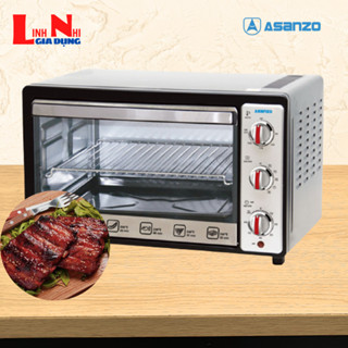 Lò Nướng Điên Asanzo Dung Tích Lớn 42 Lít EV-42A1 Công Suất 1500W- Gia Dụng Linh Nhi