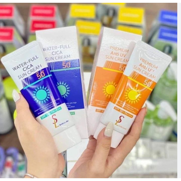 Kem Chống Nắng Vật Lý Smile Leader Premium Anti UV Sun Cream SPF 50+ PA++++