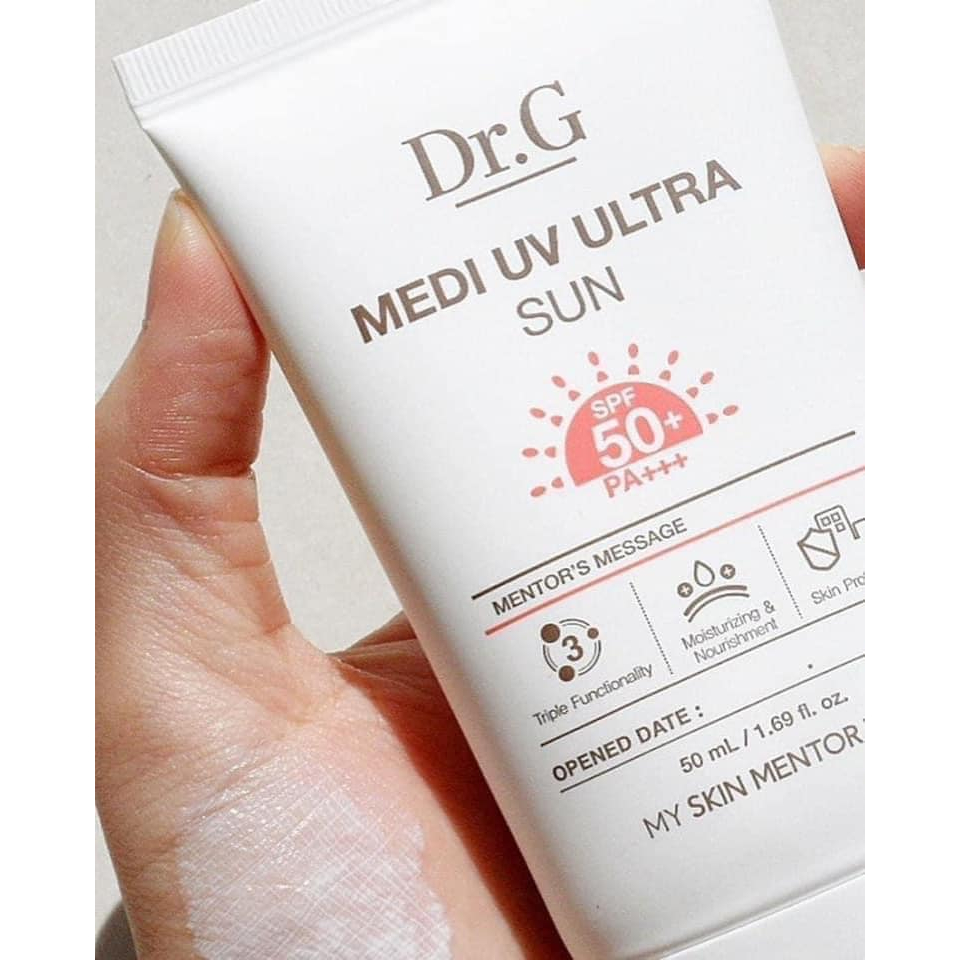 Kem chống nắng dược mỹ phẩm Dr.G MEDI UV ULTRA SUN 50ml