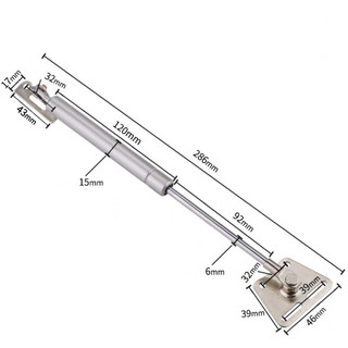 Ben Hơi Đế Thang 100N Giúp chống Đỡ cánh Tủ Hạ Mở Nhẹ Nhàng