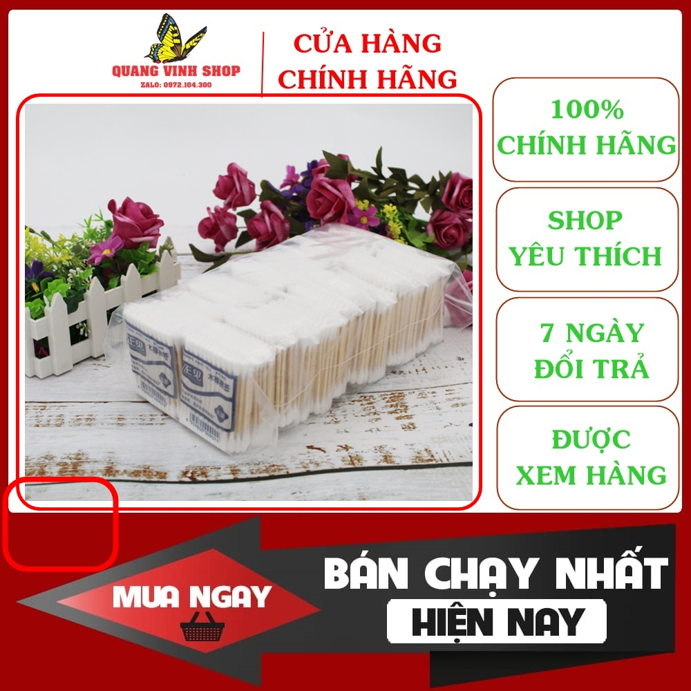 Sét 20 bịch 100 cây tăm bông ráy tai (nội địa trung)