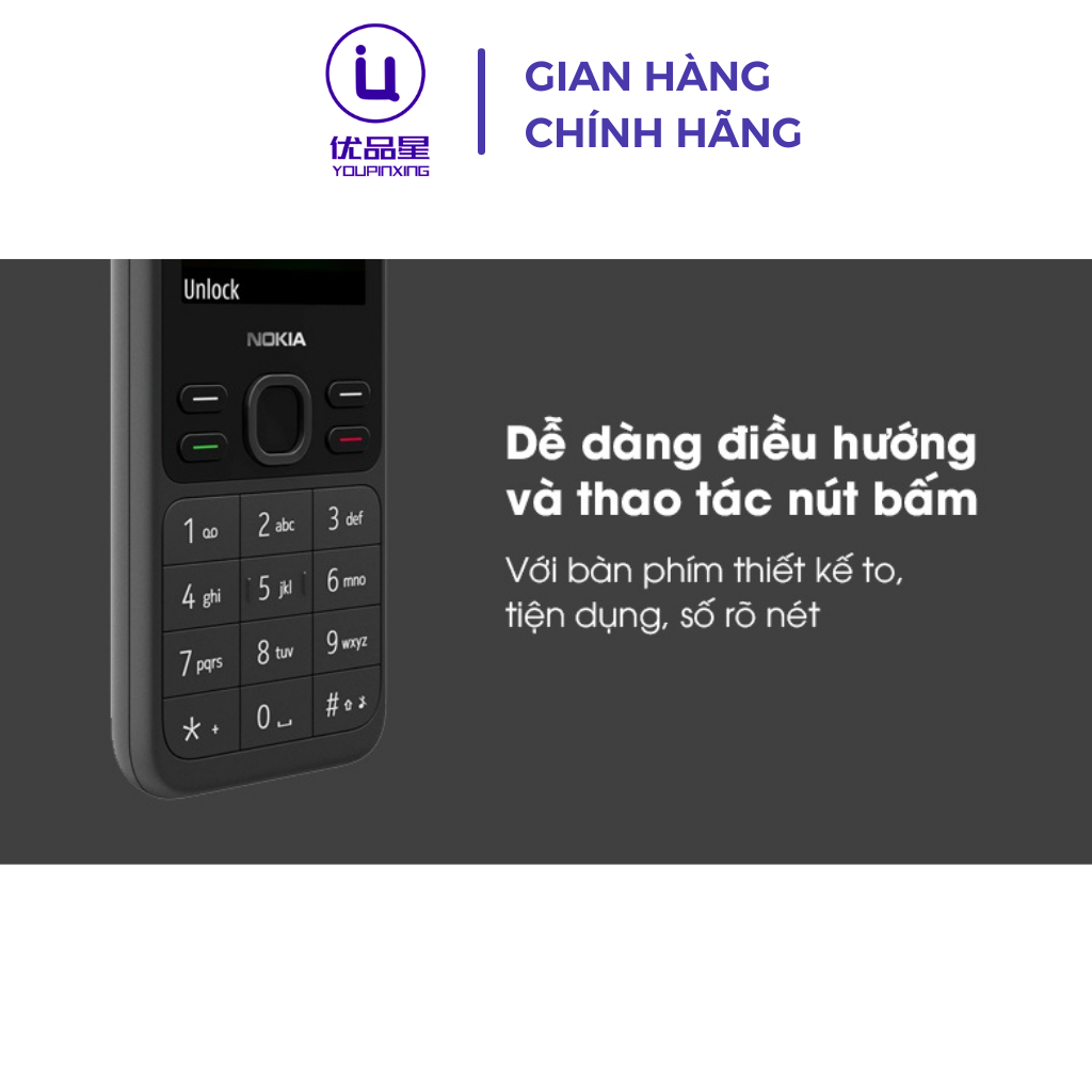 Điện thoại NOKIA 15O 4G bản 2 sim có camera quay phim chụp ảnh, tặng kèm pin sạc, bảo hành 12 tháng