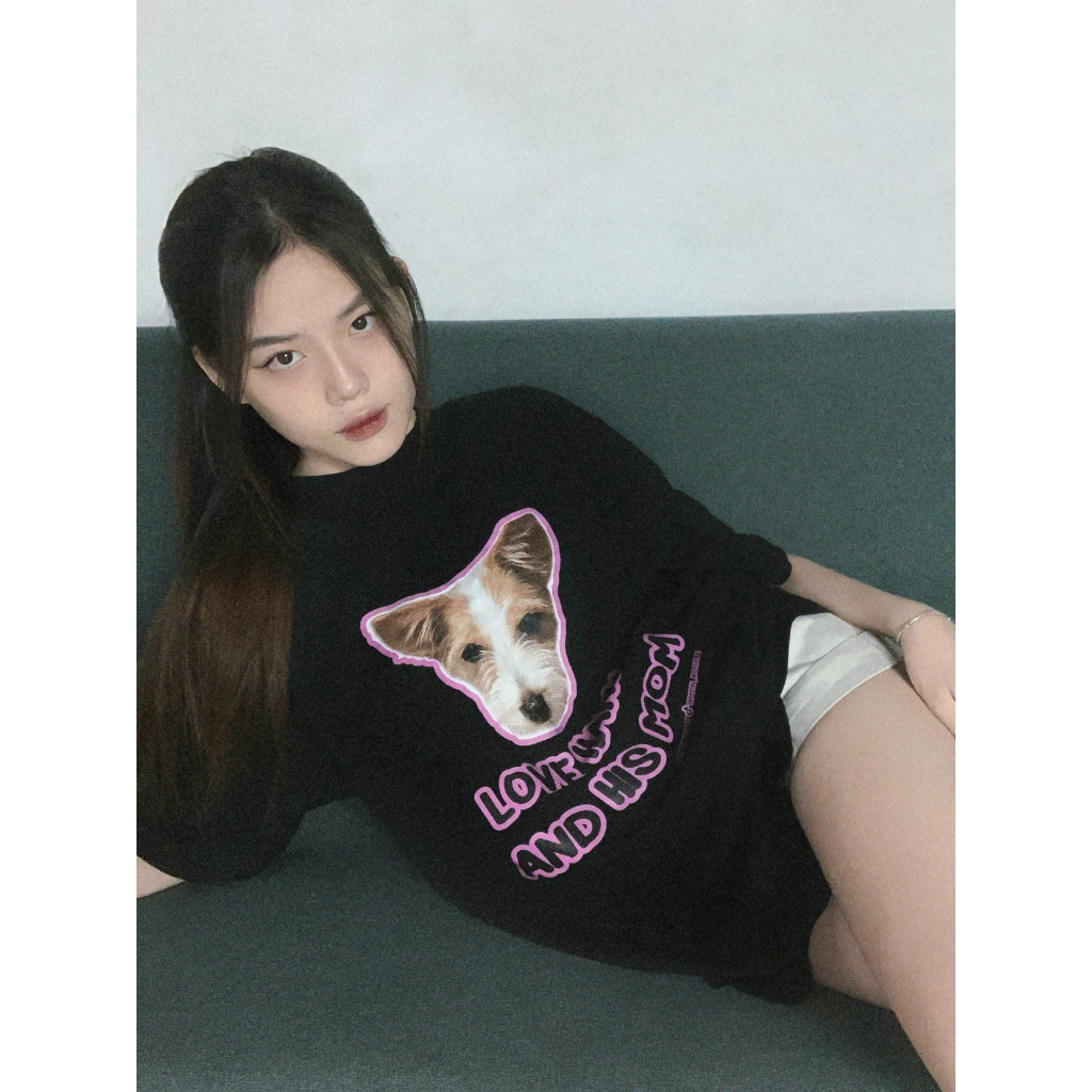 HANK TEE - Áo thun unisex oversize 2 màu đen/trắng