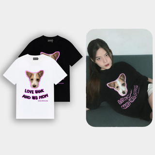 HANK TEE - Áo thun Black.Pink unisex oversize 2 màu đen/trắng