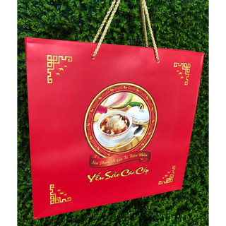 Túi đựng bộ hộp quà yến sào cao cấp 100gr