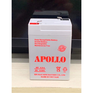 ✨ bình ắc quy khô apollo 6v-4ah