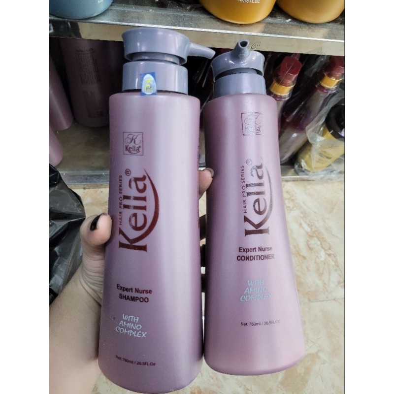 Cặp Dầu Gội Xả Kella Tím