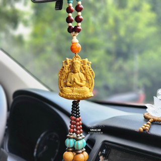  Khánh phật bản mệnh treo gương xe hơi dây treo ô tô phật bản mệnh cho người tuổi ngọ,mùi,thân,tý 