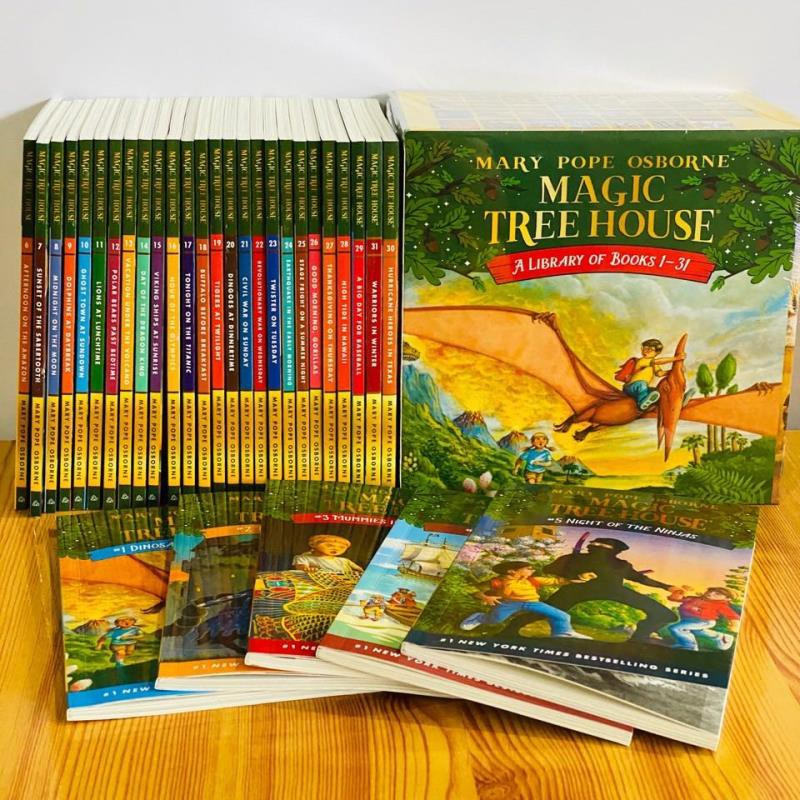 [BẢN MỚI NHẤT 2024] Magic Tree House (1 - 38) - 39q + File MP3 | Nhập Khẩu