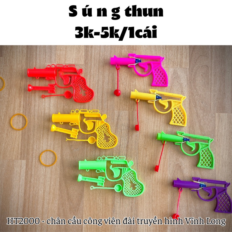 1 CÁI ĐỒ CHƠI SÚNG THUN TUỔI THƠ