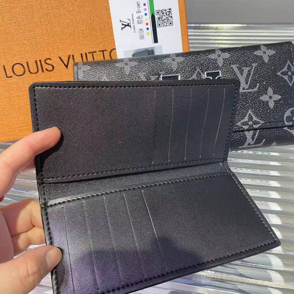 Ví cầm tay nữ L.V da xịn full box kèm ví nhỏ