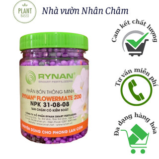 Phân tan chậm thông minh phân bón rynan 200 flowermate npk 31-08-08 te 150g