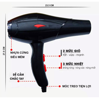 Máy sấy tóc mini cầm tay gấp gọn NOVA NV (Giao màu ngẫu nhiên)