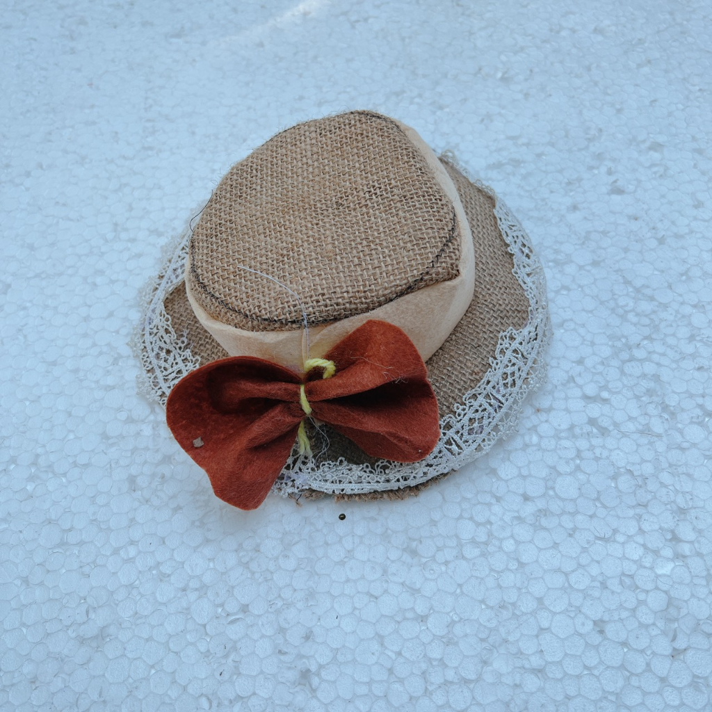 Bộ túi vải đay 4 món đồ dùng mầm non cho bé