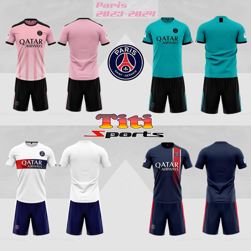 Quần Áo Bóng Đá ,Đồ Đá Bóng Người Lớn Sao Việt PSG Chất Liệu Mềm Mại ,Thoáng Mát Cao Cấp