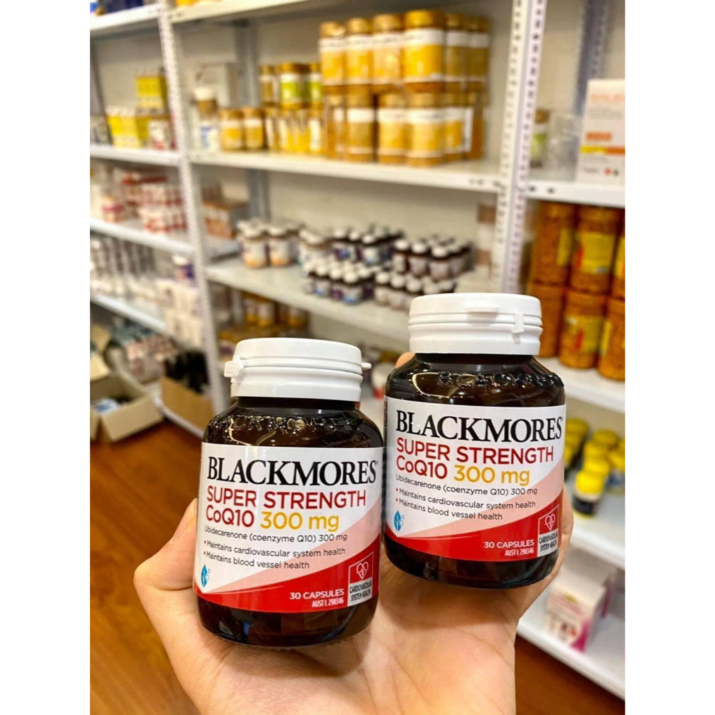 CO Q10 Blackmores Úc - Viên Uống Bổ Tim Mạch Blackmores CoQ10 300mg (30 Viên)