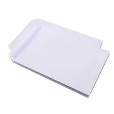 Bao thư A4 trắng ĐL 80 (100 cái/xấp)
