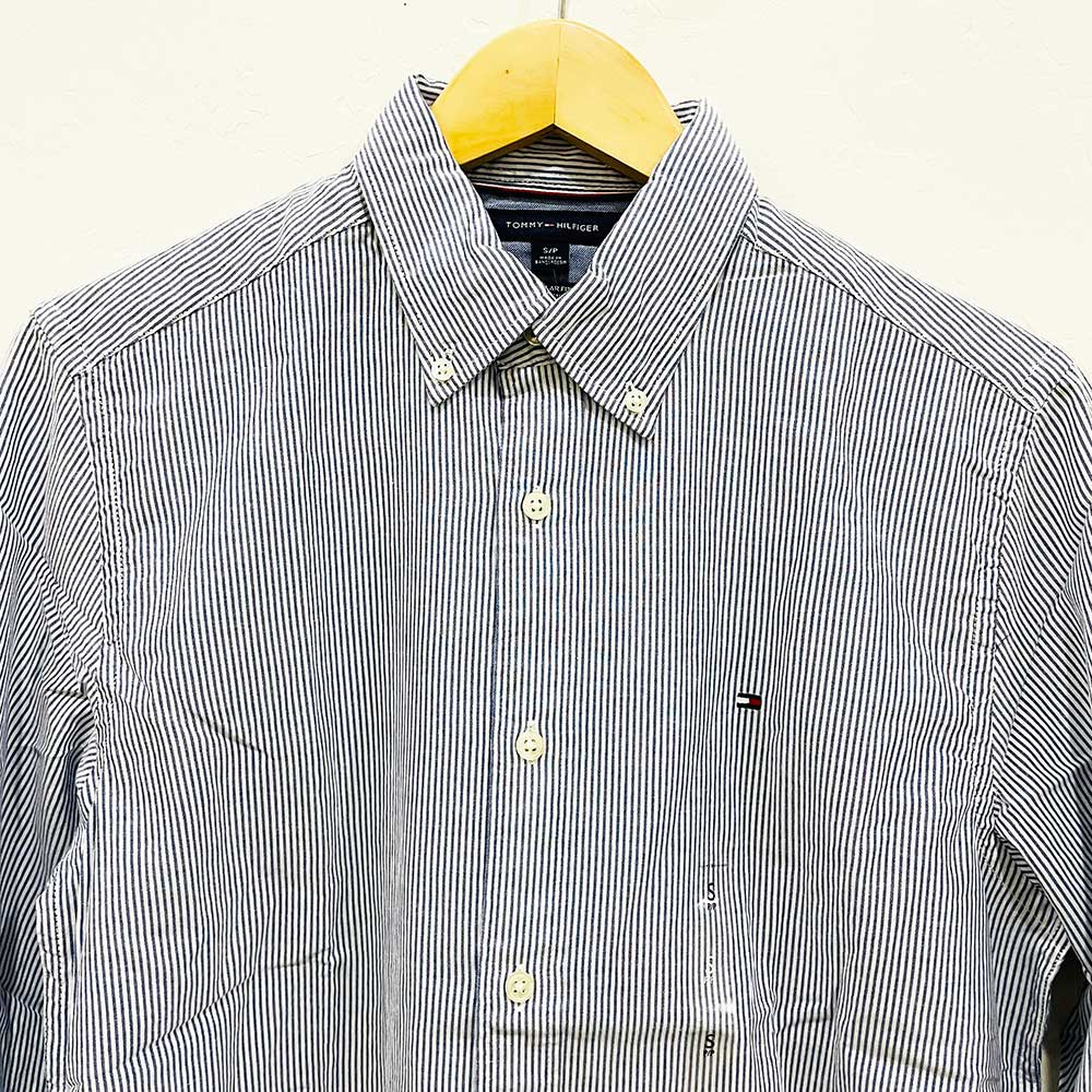 Áo sơmi tay dài nam Tommy Hilfiger Regular Fit Oxford Stripe Shirt