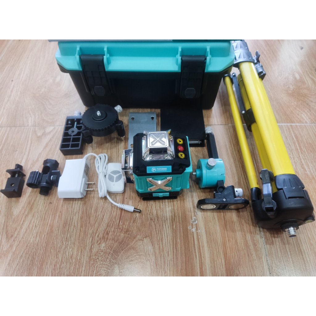 Máy cân bằng laser 16 tia xanh Toyama