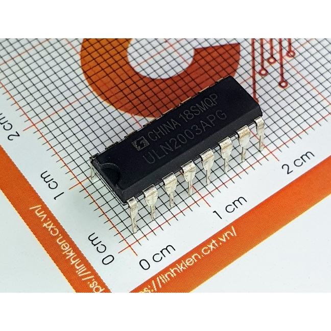 ULN2003APG IC Transistor Darlington 7NPN DIP-16