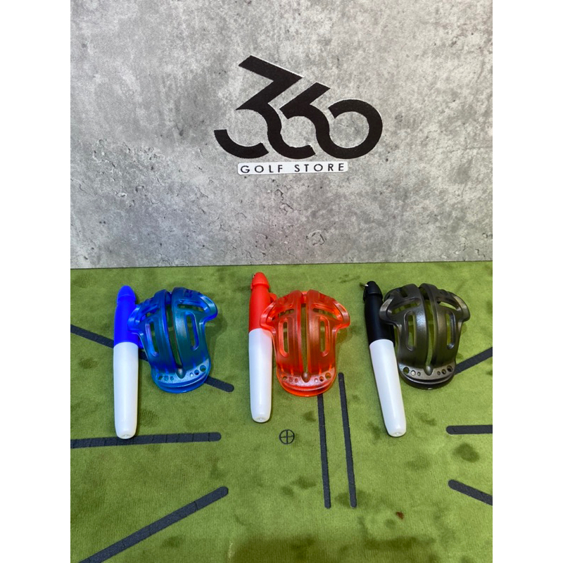 Dụng cụ kẻ like bóng Golf, tặng kèm 1 bút lông dầu.