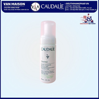 Sữa rửa mặt dạng bọt caudalie instant foaming cleanser làm sạch thanh lọc làn da dịu nhẹ 150ml