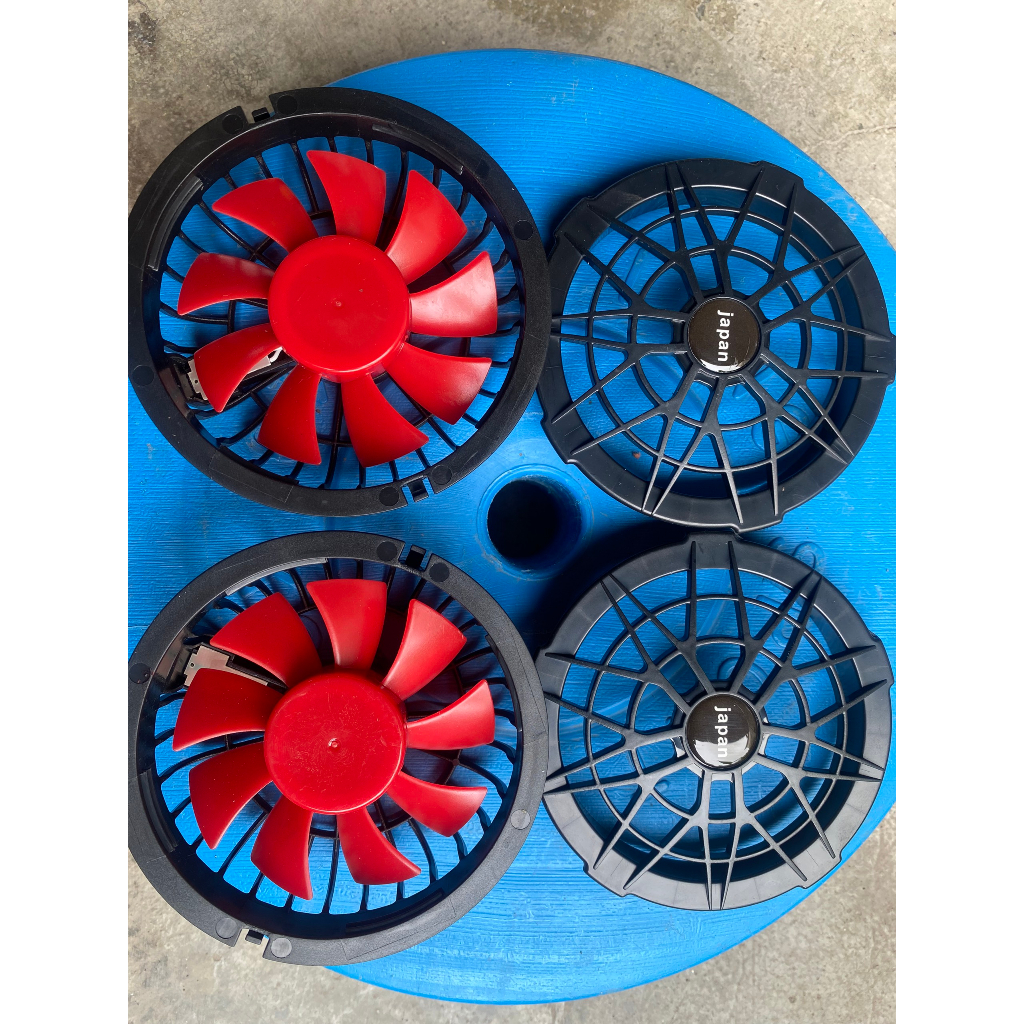 BỘ PIN QUẠT 9 CÁNH 12V ÁO ĐIỀU HÒA SIÊU MÁT
