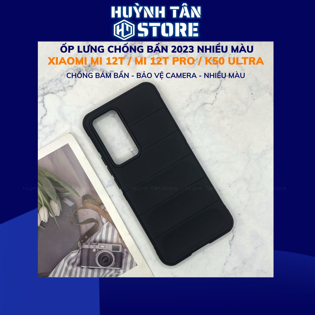 Ốp lưng xiaomi mi 12t pro redmi k50 ultra chống sốc CHỐNG BẨN bảo vệ camera phụ kiện điện thoại huỳnh tân store