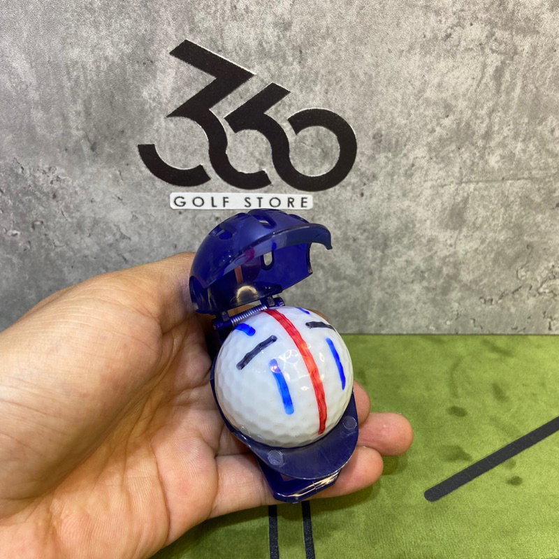 Dụng cụ kẻ like + đánh dấu bóng golf, chất liệu nhựa PVC siêu bền