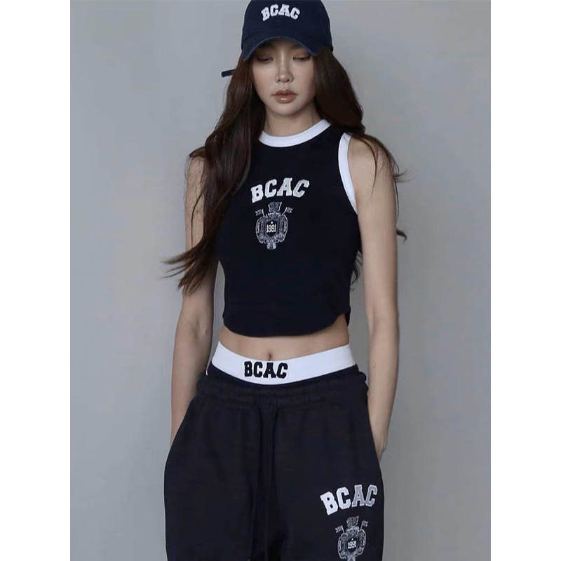 Áo ba lỗ BCAC thêu