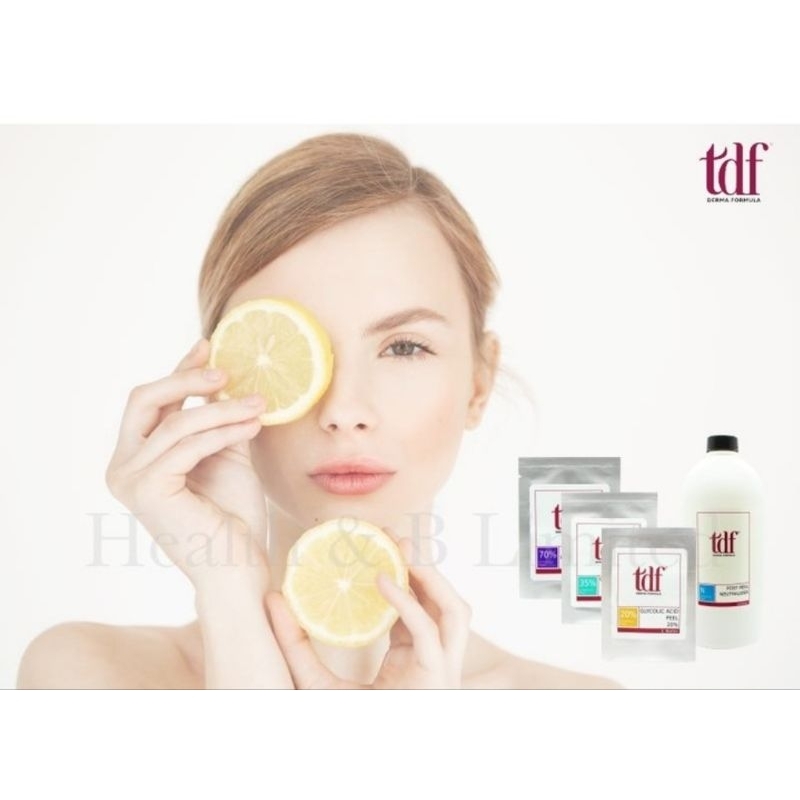 TDF Peel Glycolic acid 20% và 35 % thay da sinh học
