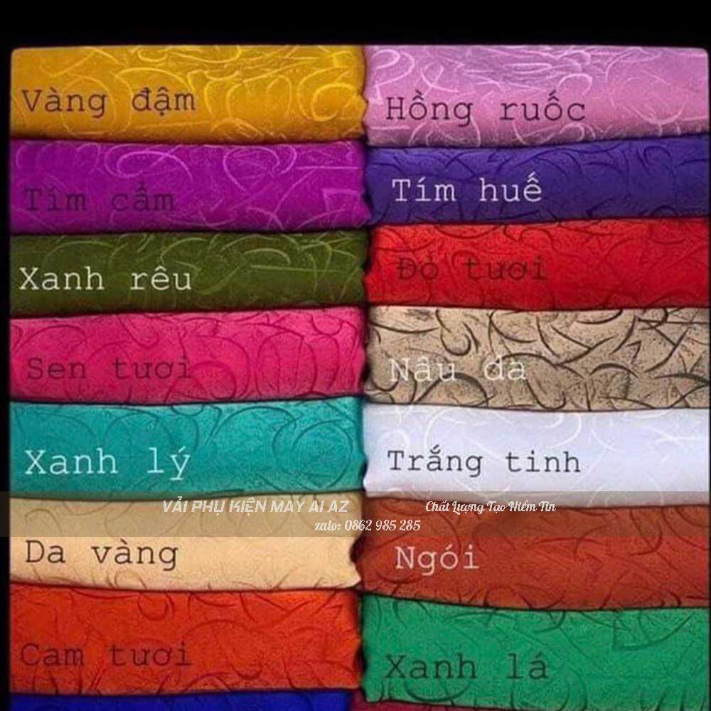 Vải Lụa Ánh Trắng May Áo Dài