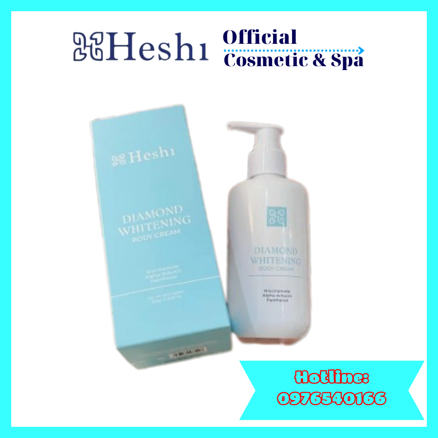 Kem dưỡng thể kem dưỡng trắng da HESHI WHITENING BODY CREAM