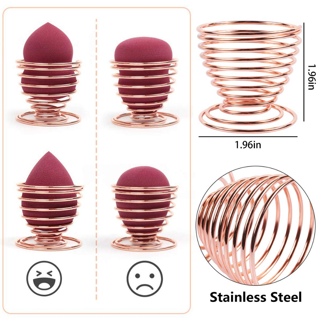 Giá Inox Phơi Mút Trang Điểm MAGA Beauty Sponge Blender Holders Makeup Sponge Drying Stand