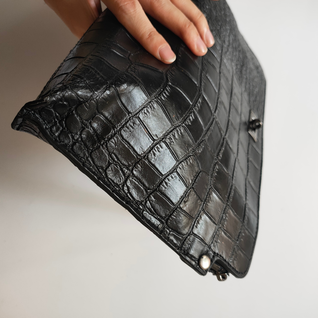 Túi đeo vai da thật secondhand Đồ Si Bon TD697