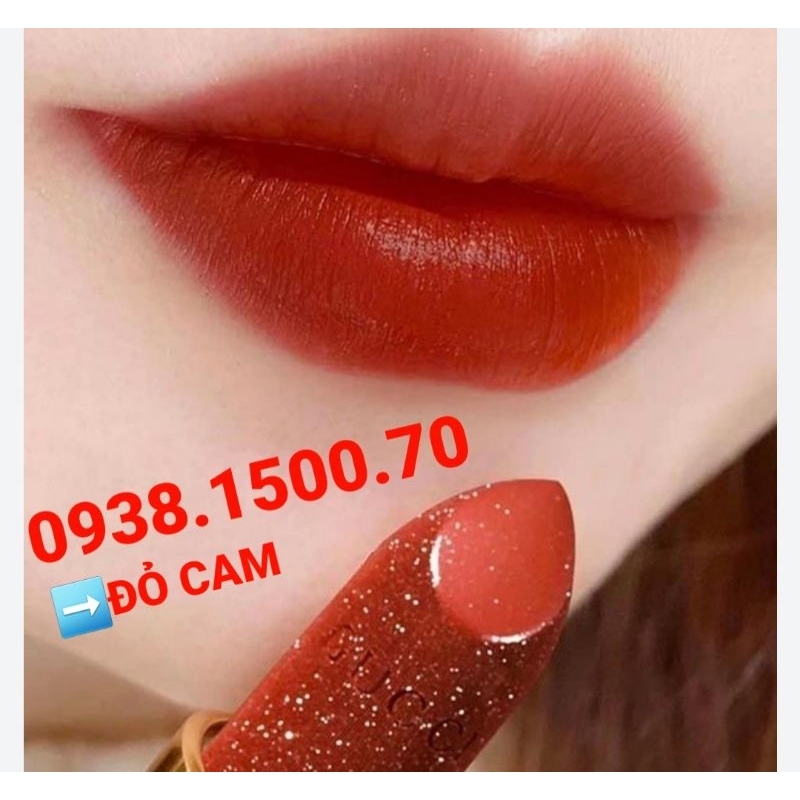SON THỎI LÌ Gucci Lip Colour Rouge À Lèvres 515 Devotion✌ĐỎ GẠCH