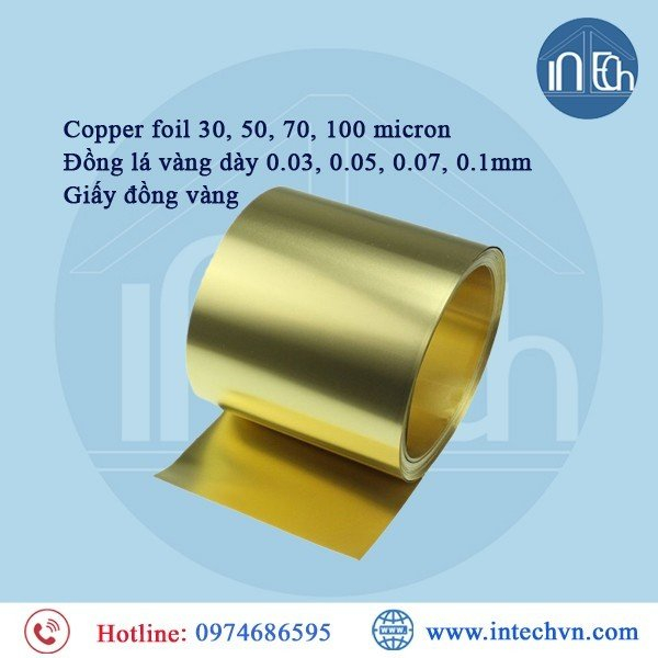 Đồng lá dày 0.07mm