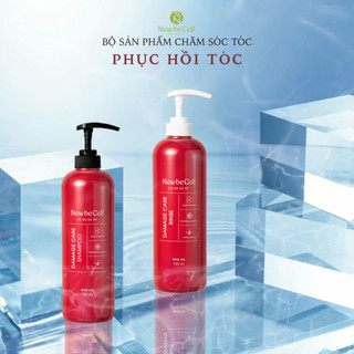 Dầu gội xả NewbeCell - Damage Care Phục hồi tóc 750ml