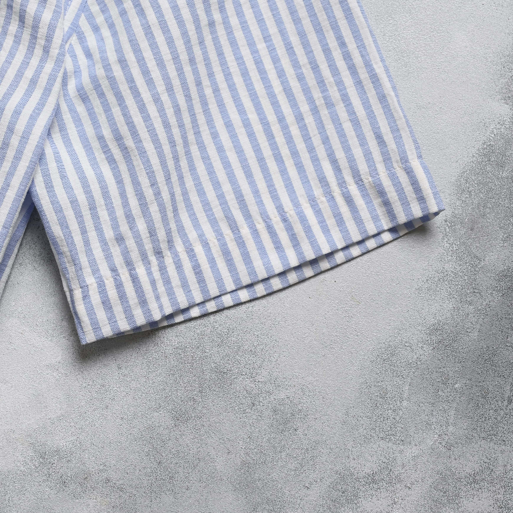 Sơ mi nam ngắn tay S23 SS OXFORD SHIRT vải oxford, form Slimfit - THE GMEN ELEGANT EST 2017